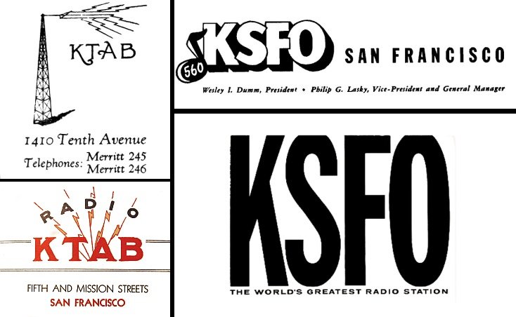 KTAB and KSFO logos