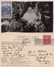 KFWO QSL card